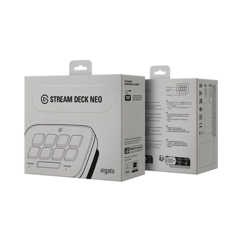Thiết bị Stream Deck Elgato Neo - Màn hình phụ Stream Desk NEO - Ảnh 2