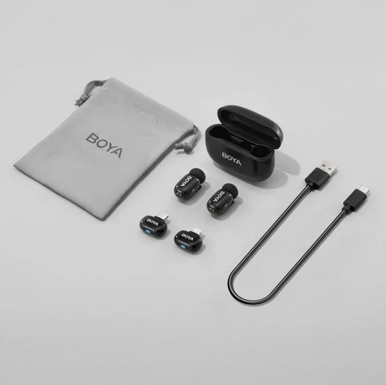Microphone thu âm không dây Boya Mini 2 - Ảnh 3