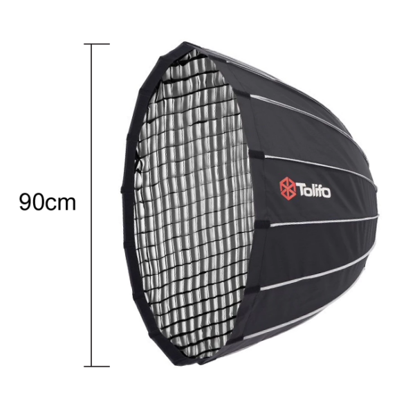 Softbox Parabolic  - Tản Sáng Cho Đèn Led Công Suất Cao
